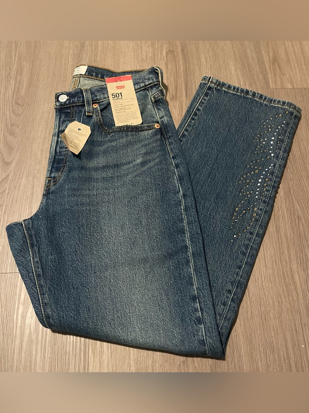 NWT Women’s Levi’s 501 Curve Jeans Size 30x30
